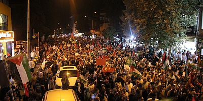 Adıyaman halkı Şehit Heniyye'nin vasiyetini yerine getirdi