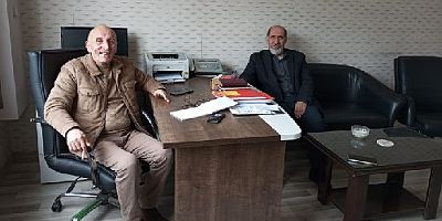 Ak Parti Sur Belediye Başkanı aday adayı Eyüphan Kaya Hak-Par’a teşekkür ziyaretinde bulundu