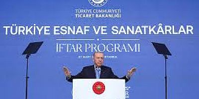 Cumhurbaşkanı Erdoğan'dan esnafı sevindirecek haber