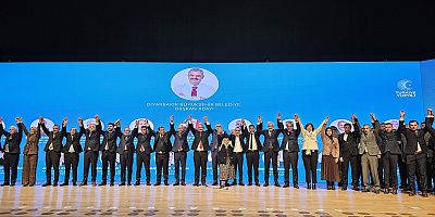 Diyarbakır Ak Parti  ilçe belediye başkan adayları tanıtımı yapıldı.