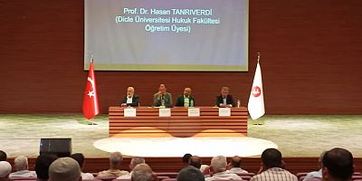 Dr.M.Şafii Bilik:”Diyarbekir İslam dünyasını ilmi açıdan uzun zaman beslemiştir.”dedi.