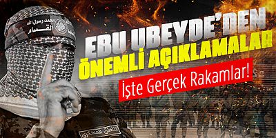 Ebu Ubeyde'den önemli açıklama: İşte tam imha rakamları!