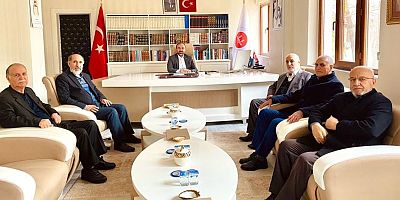 Emekli Memur-Sen’den  İl Müftüsü Celal Büyük’e ziyaret