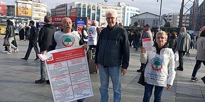 Emekliler; “Sadaka değil, hakkımızı istiyoruz arkadaş!” diyorlar