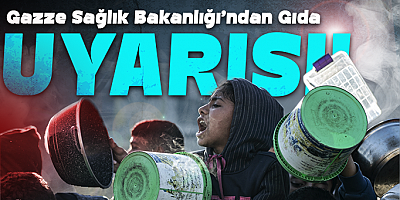 Gazze'deki Sağlık Bakanlığından sağlıksız gıda uyarısı!