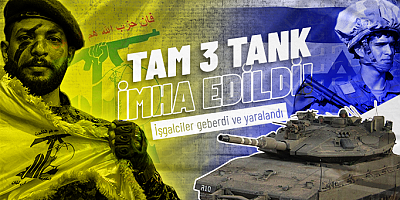 Hizbullah işgal tanklarını vurdu! İçindekiler öldü ve yaralandı...