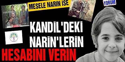 Kandil'deki Narin'lerin hesabını verin!