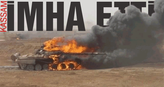 Kassam hem tankları hem işgalci askerleri imha ediyor! İHA'da ele geçirildi