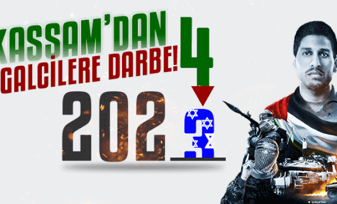 Kassam Tugayları'ndan işgalcilere darbe üstüne darbe