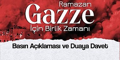 Köklü Değişim, 21 Merkezde Gazze İçin Ayakta
