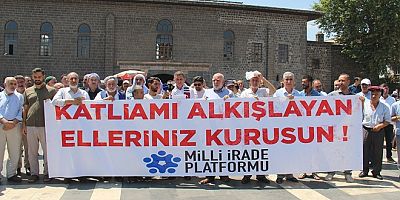Milli İrade Platformu: Soykırıma alkış tutanlar hesap verecek
