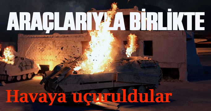 Mücahid Tugayları duyurdu: Mürettebatıyla birlikte patlattık!