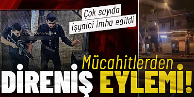 Tel Aviv'de direniş eylemi! Çok sayıda siyonist imha edildi!