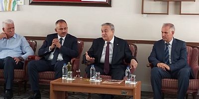 Vali Su:”Talebe yetiştirmek için üç şart lazım” dedi.